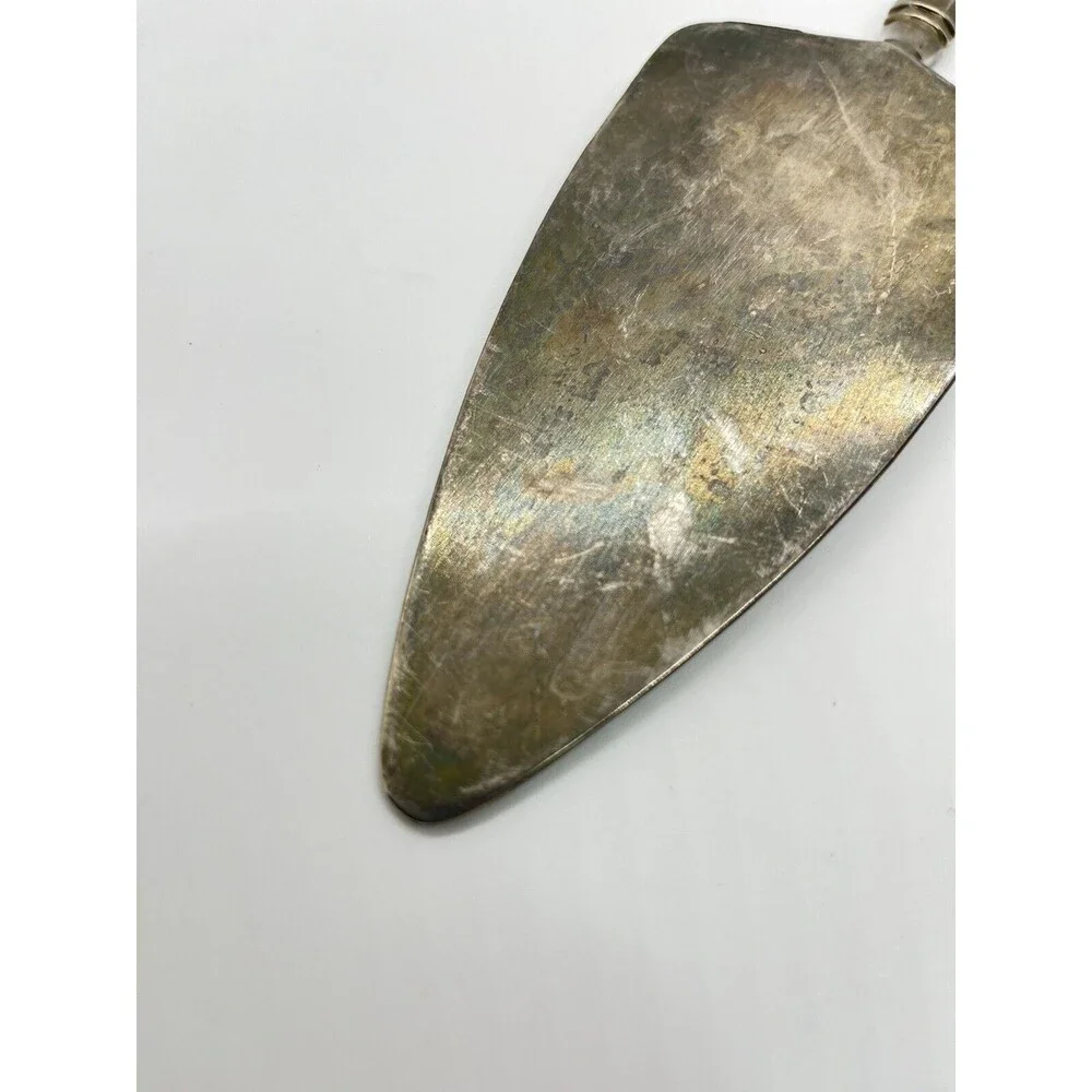 Vintage Silver Plate Mayell EP on Zinc Cake Slicer Server